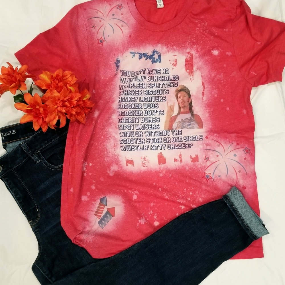 Joe dirt bleached tee